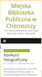 Mobile Screenshot of biblioteka.choroszcz.pl